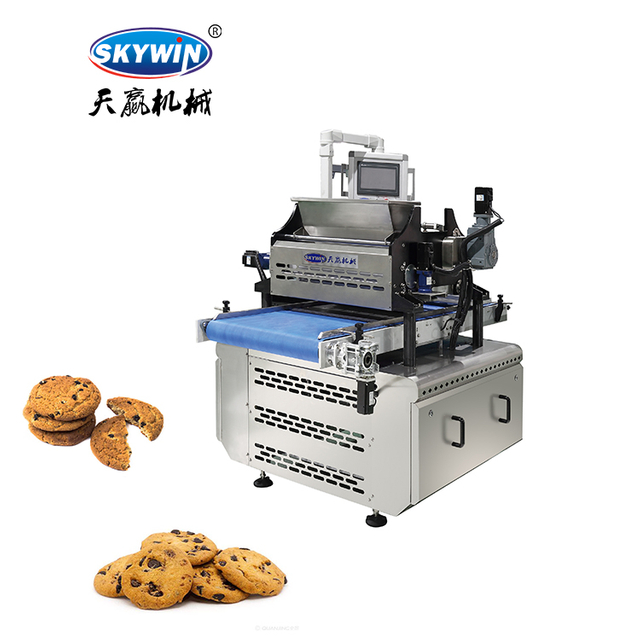 Skywin Automatic Wire Cut And Deposit Cookie Making Machine Production Line 