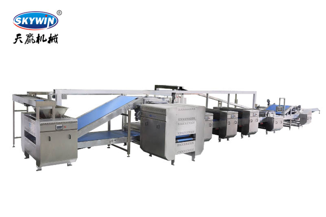 Skywin Automatic Hard And Soft Biscuit Machine Line for Biscuit Process Factory