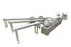 Skywin 3+2 Two Lane Biscuit Sandwiching Machine with Flow Packing Machine