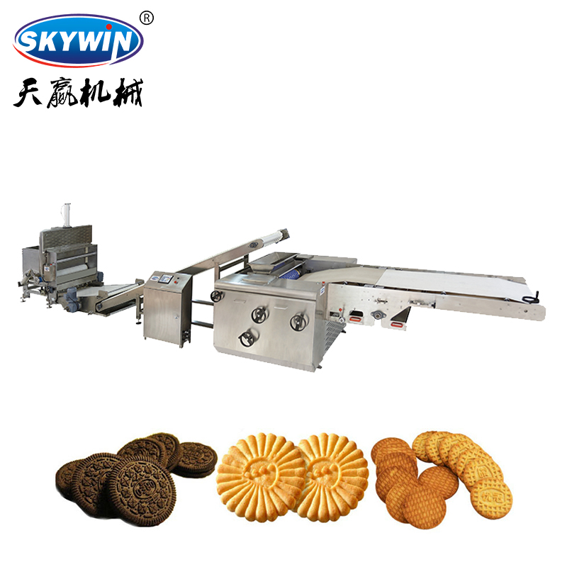 Skywin soft Biscuit Production Line with Tunnel Oven for Bakery