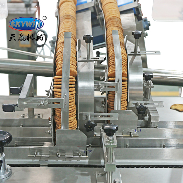 Skywin 2+1 Two Lane Sandwiching Machine Connected Flow Packing Machine