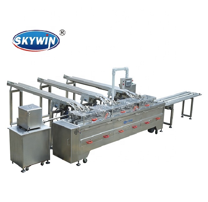 Skywin 3+2 Two Lane Biscuit Sandwiching Machine Connected Row Multiplier（2 To 8）