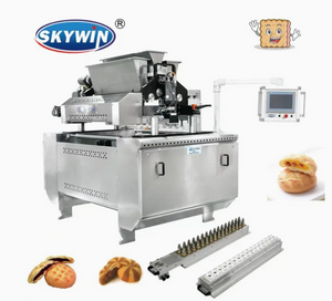 Skywin Automatic Cookie Making Machine Wire Cut & Depositor Biscuit Production Line Equipment