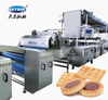 Skywin Industrial Cracker Hard and Soft Biscuit Cream Cookies Making Machine Production Line