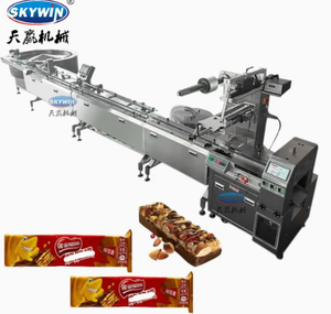 Fully Automatic Sorting System with Packing Machine for Biscuit Chocolate Bar Wafer