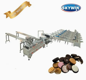Skywin Cream Sandwich biscuit Machine Biscuit Sandwiching Machine/Biscuit Sandwich Making Machine