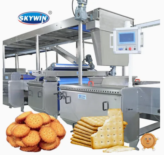 Skywin Hard Biscuit Machine Production Line for Industrial Cracker Manufacturing