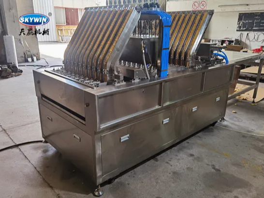 Skywin Automatic Chocolate Depositing Tart Biscuit Making Machine