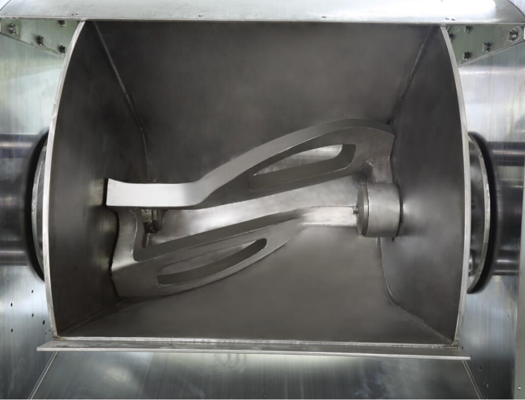 Stirring paddle Twin direction spiral mixing Steel blade