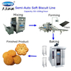 tray type soft biscuit machine line
