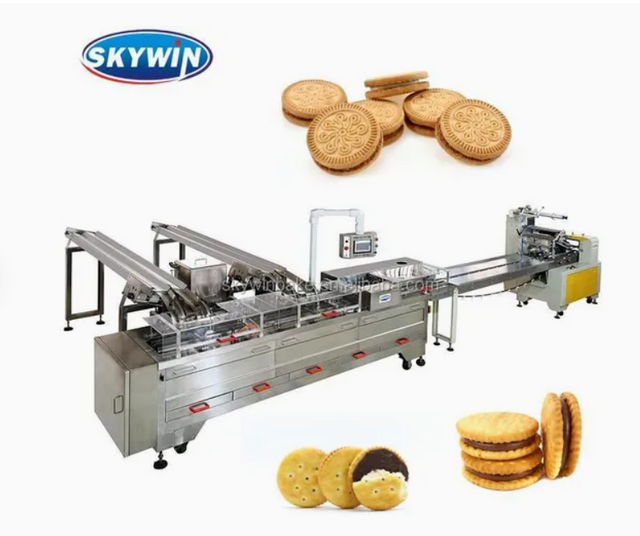 2+1 Two Lane Sandwiching Machine Connected Flow Packing Machine