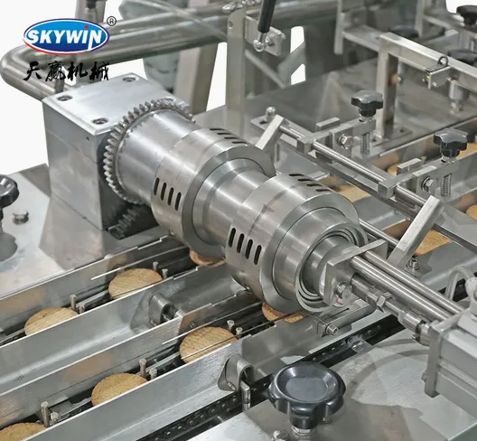 Skywin Fast Speed 3+2 Cream or Jam Filling Biscuit Cookies Sandwich Making Machine