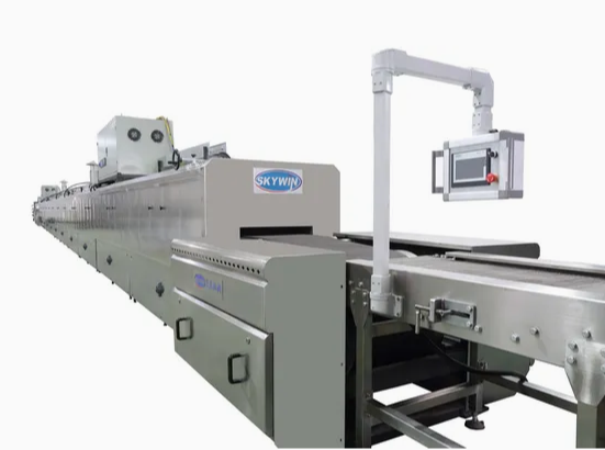 Skywin Mini Type 400-1200mm Hard Soft Biscuit Making Machine Production Line
