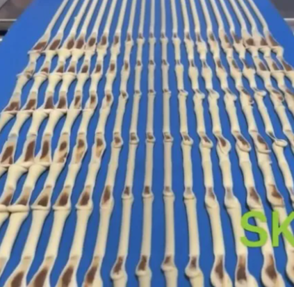 Pretzel Biscuit Making Machine Snack Production Line Food Machinery