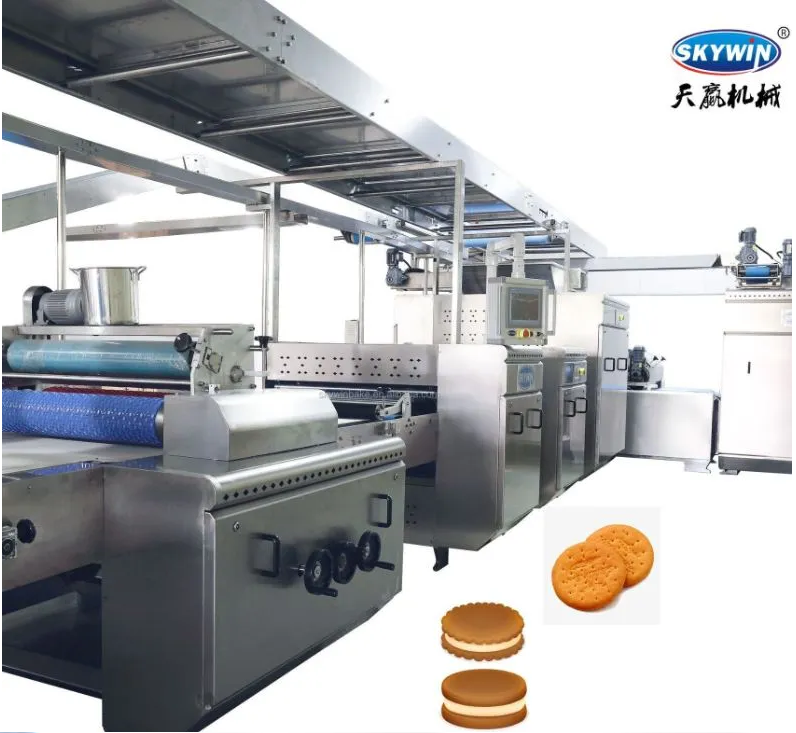 Skywin Customized Biscuit Maker Hard Biscut Production Line with High Quality
