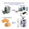 rotary type hard biscuit machine line