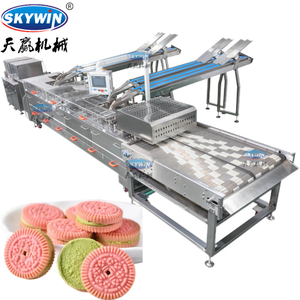 Skywin 2+1 Four Lane Biscuit Sandwiching Machine with Row Multiplier（2 To 8）