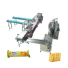 Skywin 3+2 Two Lane Biscuit Sandwiching Machine with on Edge Packaging Machine