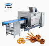 Skywin Chocolate Cream Filled Biscuits Stick Forming Machine Pretzel Line