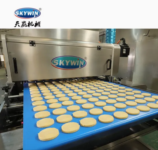 Skywin One Color Wire Cutter and Encrusting Forming Cookie Machine
