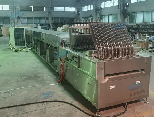 Skywin Chocolate Filling Tart Biscuit Making Sandwich Cookies Machine