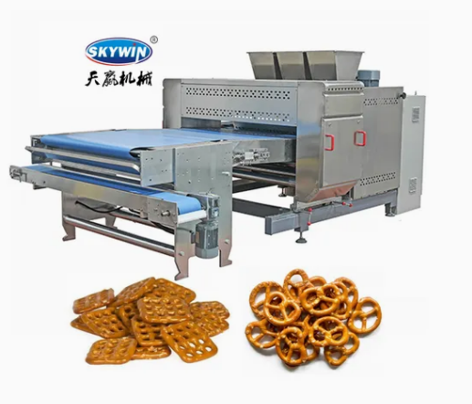 Skywin Pretzel Biscuit Manufacturing Machine Production Line Snack Machine