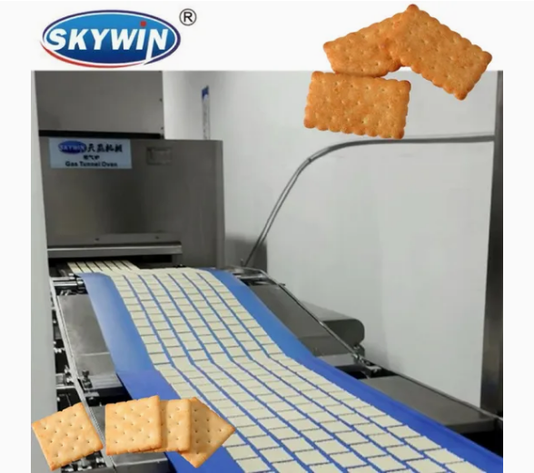 High Capacity Skywin Commercial Biscuit Machine for Hard and Soft Biscuits Bakery Equipment