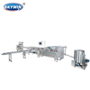 Two Lane Biscuit Sandwiching And Packing And Stacking Machine