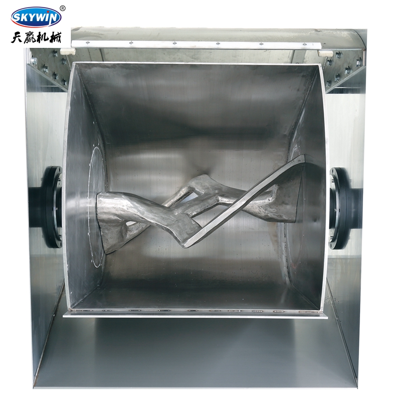 Stirring paddle Twin direction spiral mixing Steel blade
