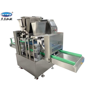 Skywin Semi Auto Tray Type Three Color Cookie Making Machine with Jam Deposite Function
