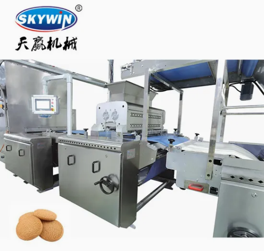 Skywin Professional Complete Line for Soft Biscuit and Cookie Manufacturing Biscuit Machine