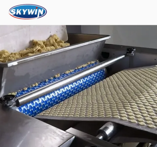Skywin Soft Biscuit Cookie Making Automatic Rotary Moulder Forming Machine