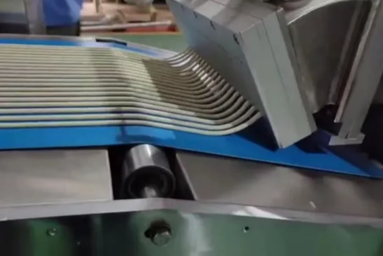 Skywin Chocolate Cream Filled Biscuits Stick Forming Machine Pretzel Line