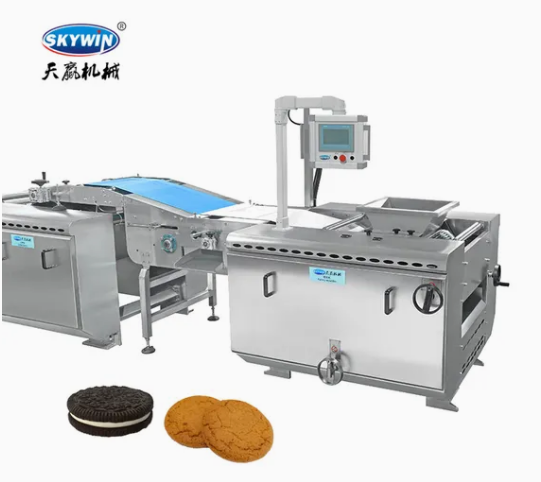 Skywin Automatic Butter Cookies Soft Biscuit Rotary Moulding Production Line