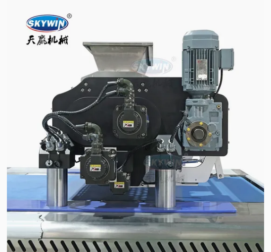Skywin One Color Wire Cutter and Encrusting Forming Cookie Machine