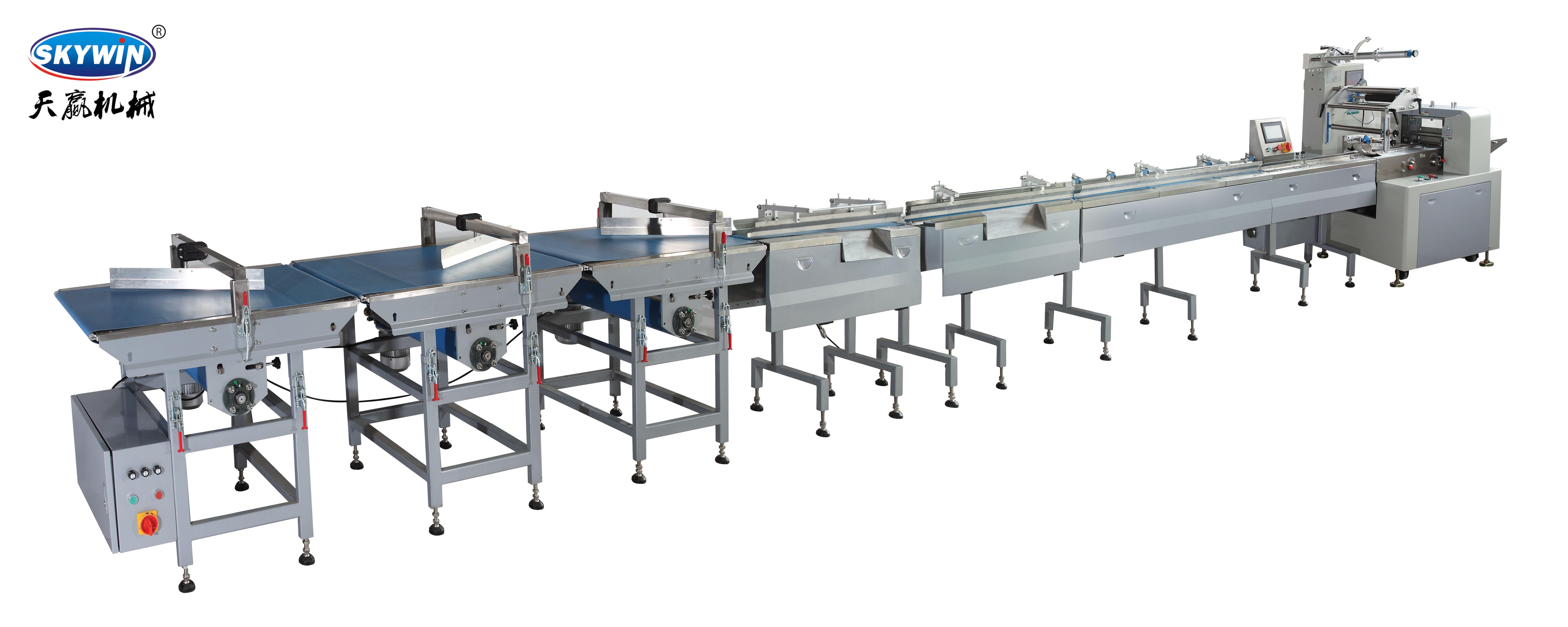 1.Auto feeding and packing line for Biscuit & Cookies_看图王