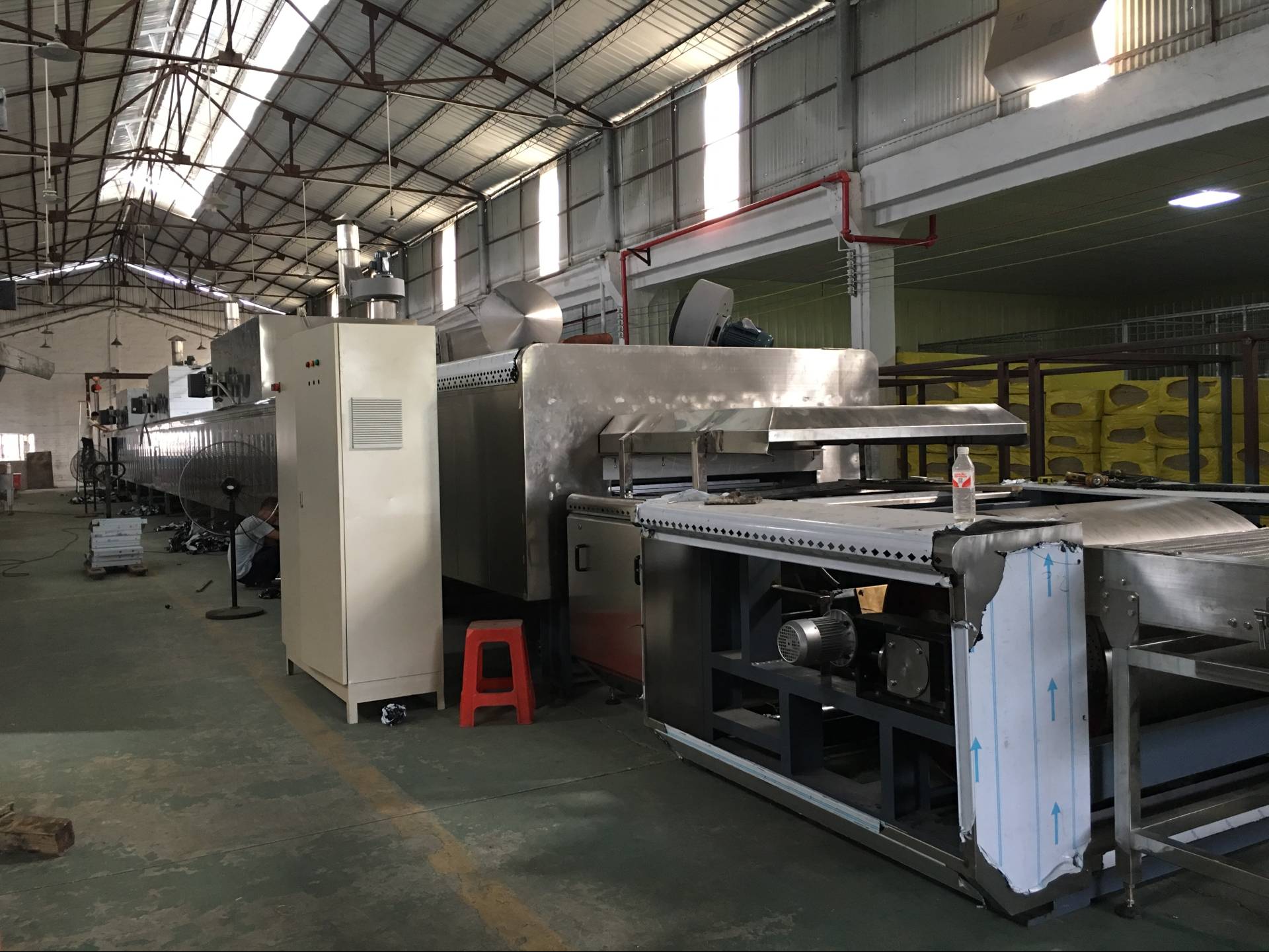 Skywin Eco-friendly Multiple Energy Options Baking Tunnel Oven Biscuit Cookie Bread Cake Biscuit for Biscuit Machine LineGas Oven Baking Equipment