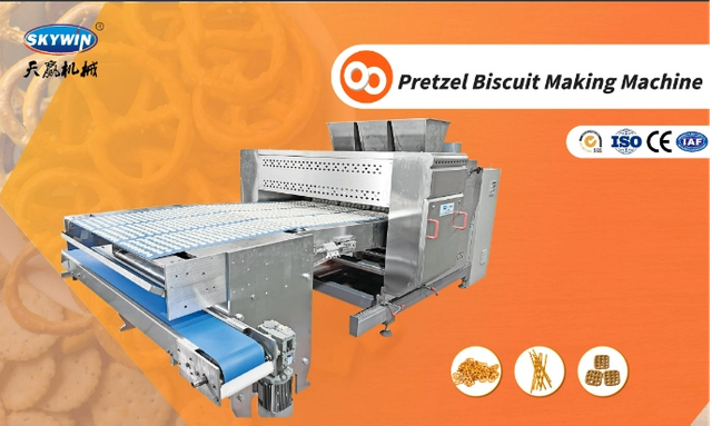 Skywin Pretzel Thin Crispy Biscuit Machine