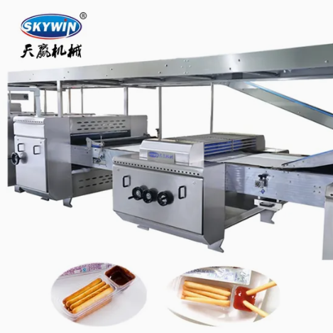 Hard and Soft Biscuit Making Manufacturing Machine for Bakery Factory Different Design