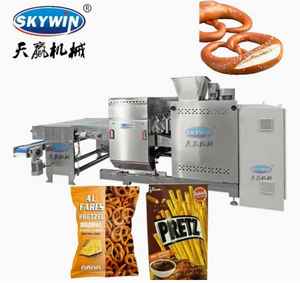 Skywin New Pretzel Biscuit Making Machine Snack Production Line Bakery Equipment