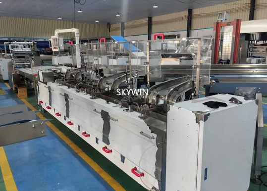 Skywin Fast Speed 3+2 Cream or Jam Filling Biscuit Cookies Sandwich Making Machine