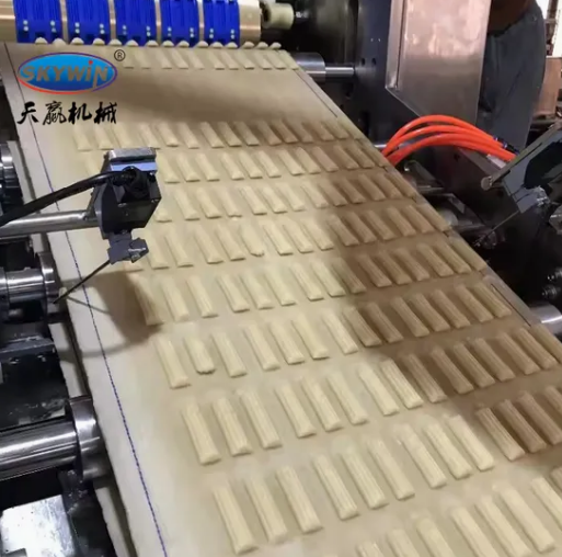 Skywin Small Automatic Soft Biscuit Maker Rotary Moulder Cookies Machine