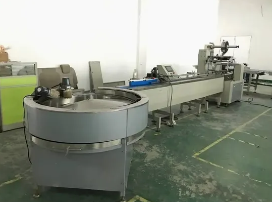 Fully Automatic Sorting System with Packing Machine for Biscuit Chocolate Bar Wafer