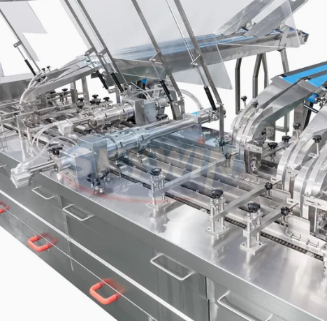 Skywin Automatic Flow Packing Machine for Sandwich Biscuit Making