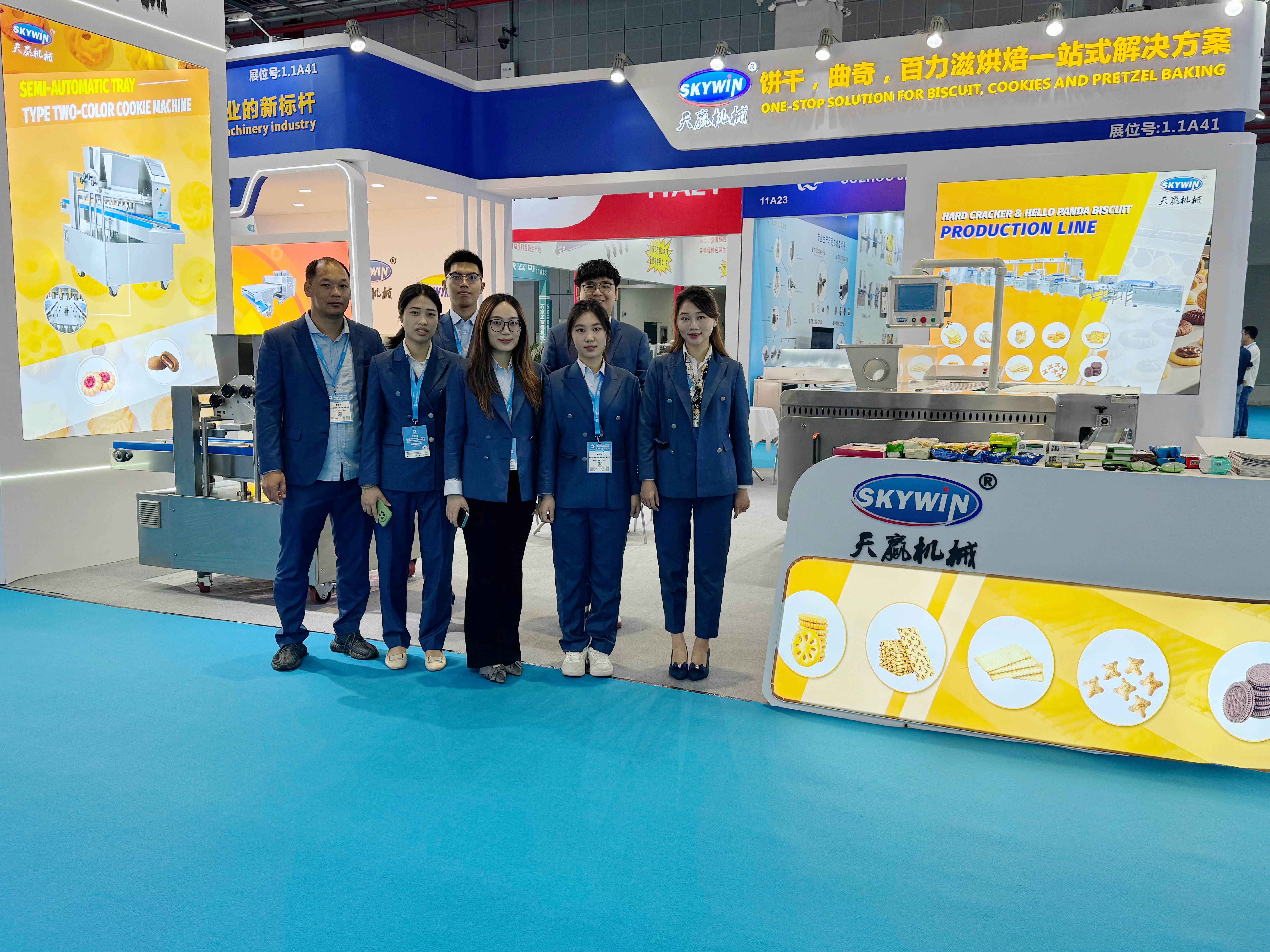 Skywin Foodsuff Machinery Attend The Bakery China 2025 Exhibition in shanghai And Won The Innovative Product Award