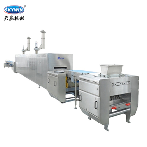 Skywin Automatic High Capacity Small Soft Biscuit Making Machine Line for Biscuit Process Factory