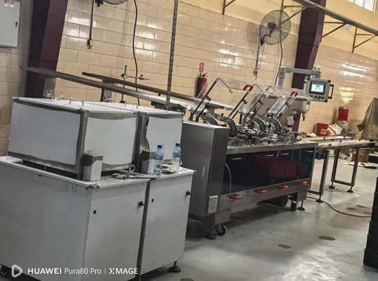 Skywin Fast Speed 3+2 Cream or Jam Filling Biscuit Cookies Sandwich Making Machine