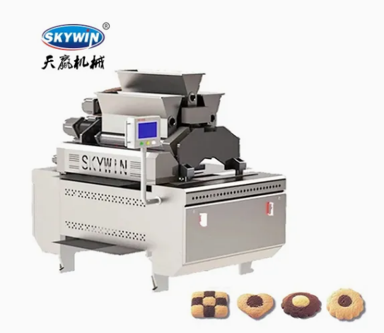 Skywin Tri-Color Cookie Depositing Food Processing Machine