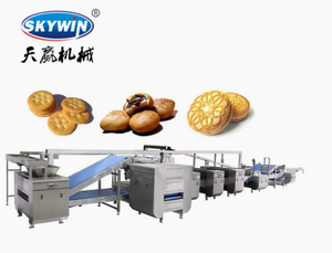 Skywin Automatic Soft and Hard Biscuit Production Line and Sweet Soft Cookie Making Machine