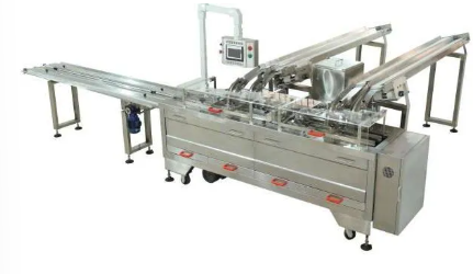 Skywin Two-Lane Cream Jam Biscuit Cookie Sandwiching&Packing Machine